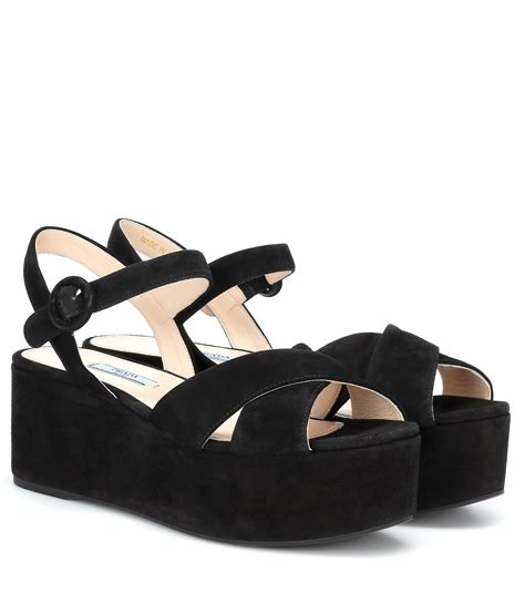 prezzi sandali prada|prada platform sandals.